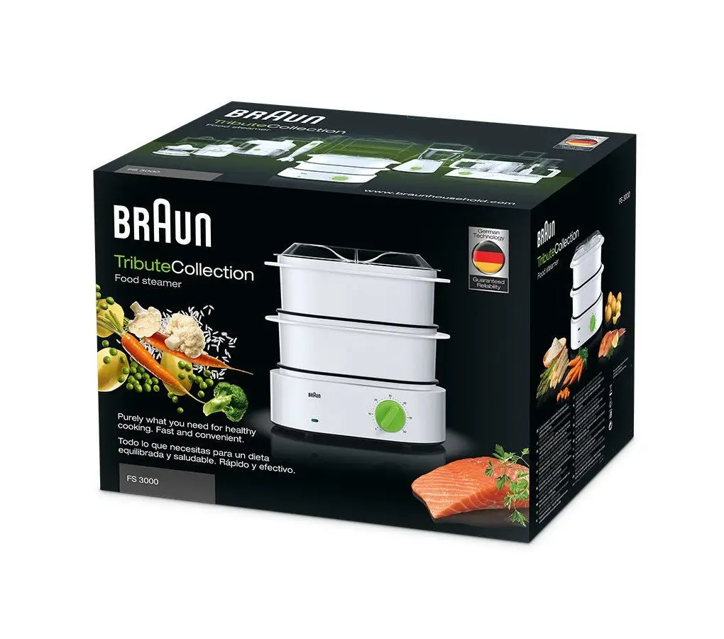 Купить пароварка Braun FS3000 Т-000072138 в сети магазинов Хайтек!