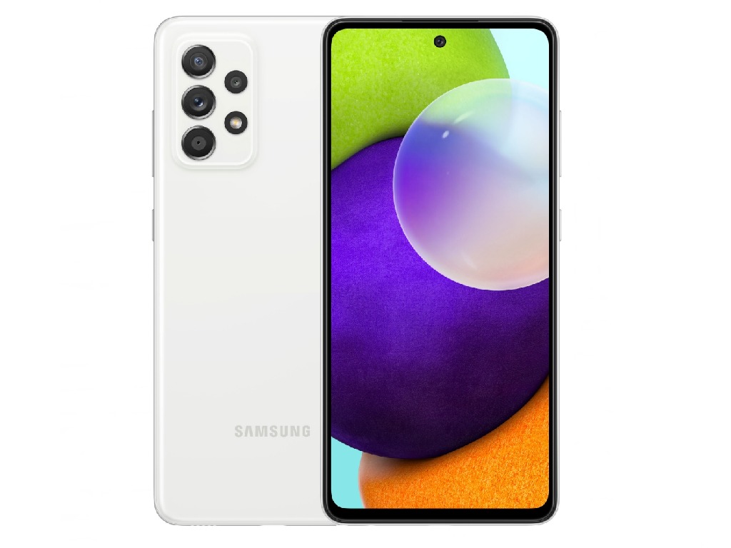 Купить Смартфон Samsung Galaxy A52 6/128GB White Т-000079699 в сети  магазинов Хайтек!