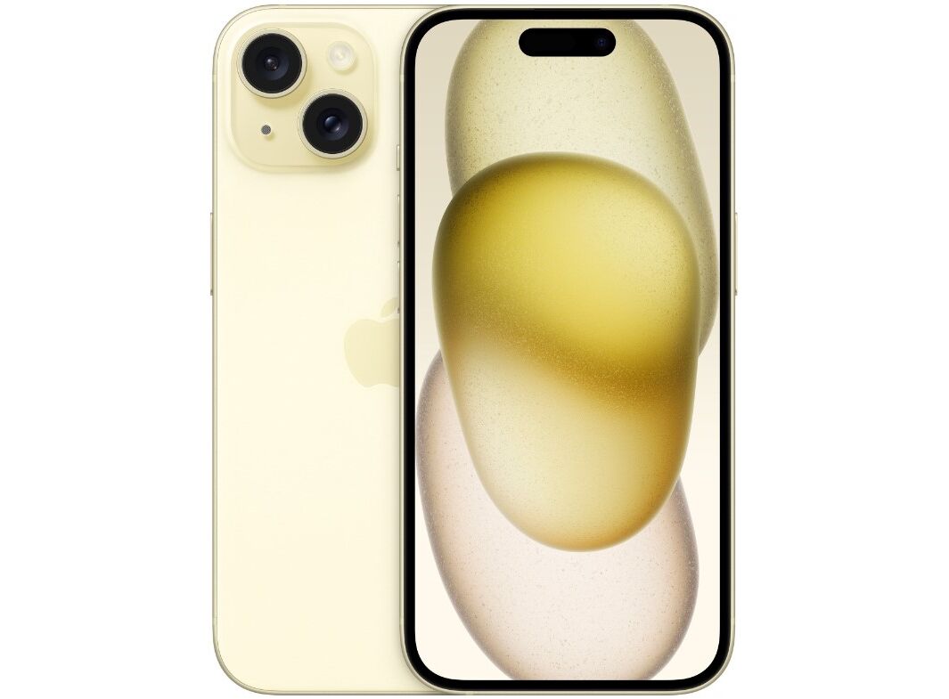 Купить Смартфон Apple iPhone 15 256GB Yellow (MTP83RX/A) Т-000087813 в сети  магазинов Хайтек!