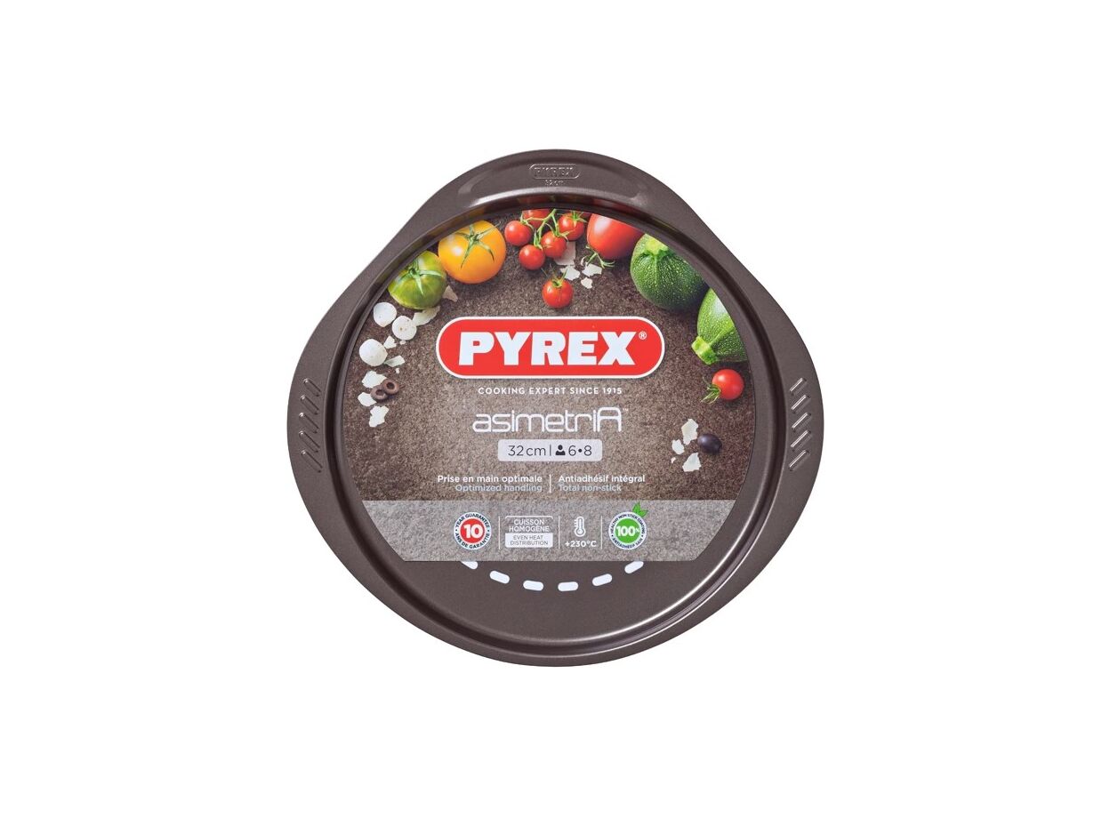 Форма для выпечки пиццы с дырочками pyrex