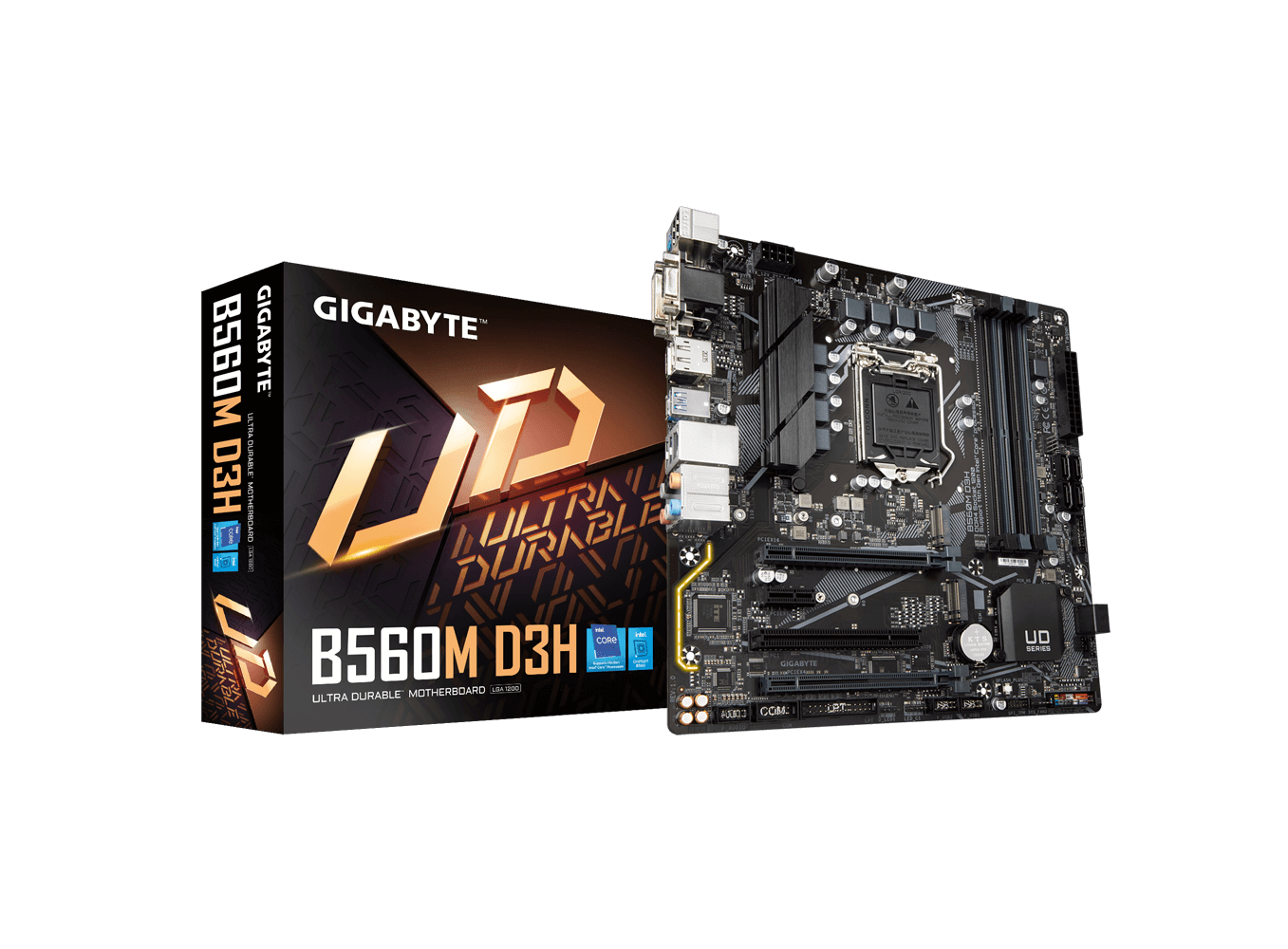 Купить Материнская плата Gigabyte B560M D3H Т-000070974 в сети магазинов  Хайтек!